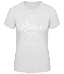 Je Suis Bélier Ascendant Parfait · T-shirt standard Femme