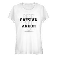 Star Wars - Andor - Cassian Andor Spy Text Stack - Women's T-Shirt - White - Front