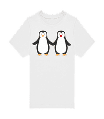 Penguin Couple · Kids B&C T-Shirt