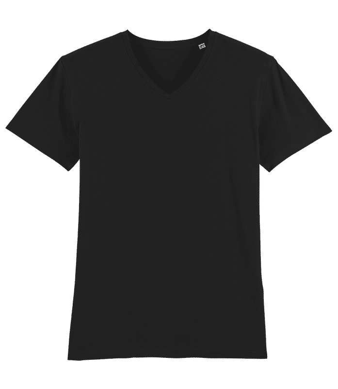 Männer Bio T-Shirt V-Ausschnitt Stanley Stella – Vorderansicht
