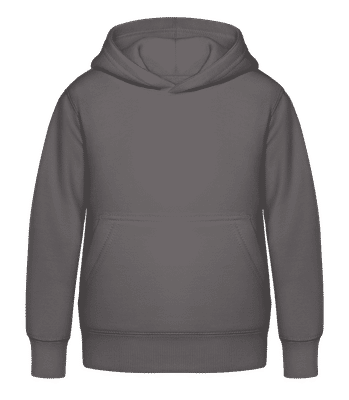 Sweat à capuche Enfant - Anthracite - Devant