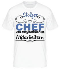 Stolzer Chef · Männer Basic T-Shirt