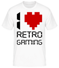 I Love Retro Gaming · Männer Basic T-Shirt