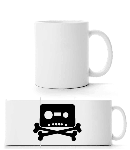 Vorschau: Kassette Knochen - Panoramatasse - Weiß - Vorne