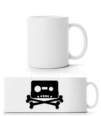 Kassette Knochen - Panoramatasse - Weiß - Vorne