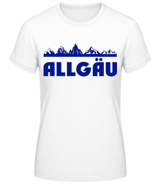Vorschau: Allgäu - Frauen T-Shirt B&C - Weiß - Vorne