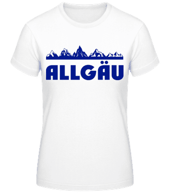 Allgäu - Frauen T-Shirt B&C - Weiß - Vorne