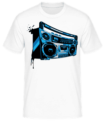Boombox Bleu · T-shirt standard Homme