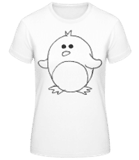 Enfant Comic - Pingouin - T-shirt standard Femme - Blanc - Devant