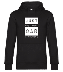 Just One More Car I Promise · Männer Standard Hoodie