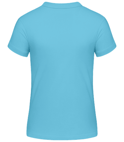 My 'Uber' Just Arrived - Dámské basic tričko - Aqua - Vzadu