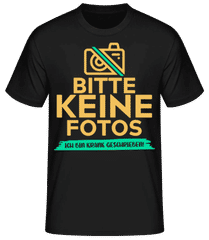 Keine Fotos Ich Bin Krank Geschrieben · Männer Basic T-Shirt
