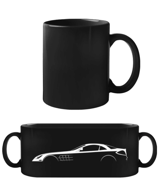 Aperçu: 'Mercedes SLR McLaren C199' Silhouette - Tasse Noire - Noir - Devant