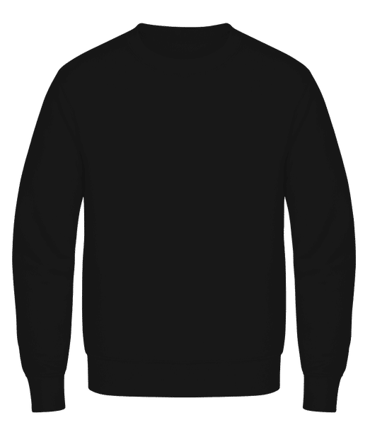Aperçu: Sweatshirt Homme - Noir - Devant
