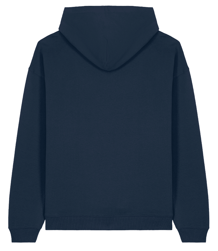 Aperçu: Hoodie Unisexe Bio Oversize Stanley Stella 2.0 - Bleu marine - Derrière