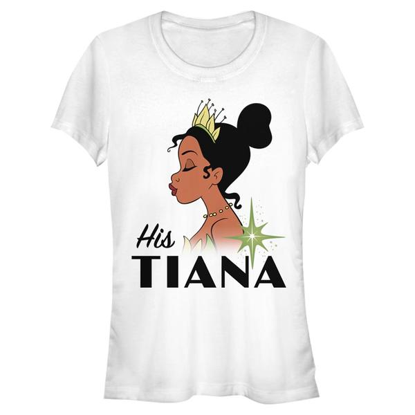 Aperçu: Disney - La princesse et la grenouille - Tiana His Evangeline - Femme T-shirt - Blanc - Devant Aperçu: Disney - La princesse et la grenouille - Tiana His Evangeline - Femme T-shirt - Blanc - Devant
