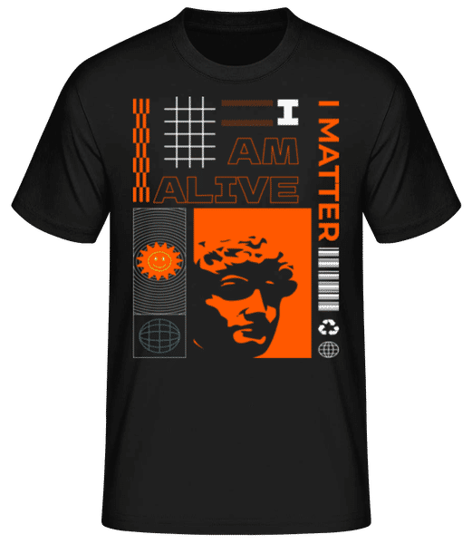 Aperçu: I Am Alive - T-shirt standard Homme - Noir - Devant