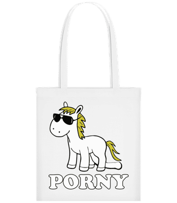 Porny - Stofftasche - Weiß - Vorne