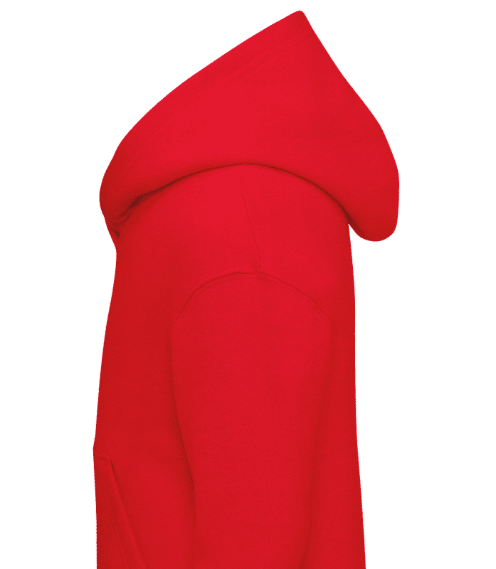 Aperçu: Sweat à capuche standard pour enfant - Rouge - Gauche
