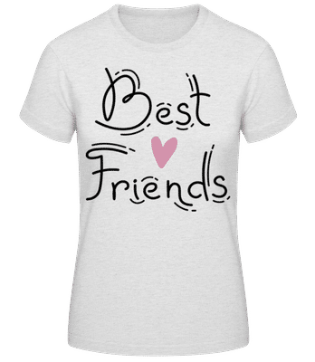 Best Friends - Women's Basic T-Shirt - Heather grey - Front