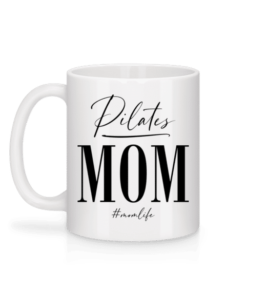 Aperçu: Pilates Mom Momlife - Mug en céramique blanc - Blanc - Derrière