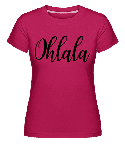 Ohlala -  T-shirt Shirtinator femme - Magenta - Devant
