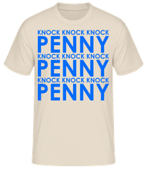 Knock Knock Knock Penny! · Camiseta básica para hombre