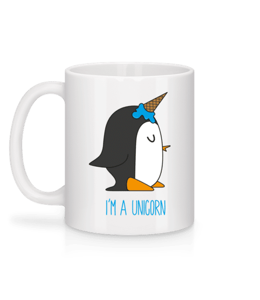 Aperçu: I´M A Unicorn - Mug en céramique blanc - Blanc - Derrière