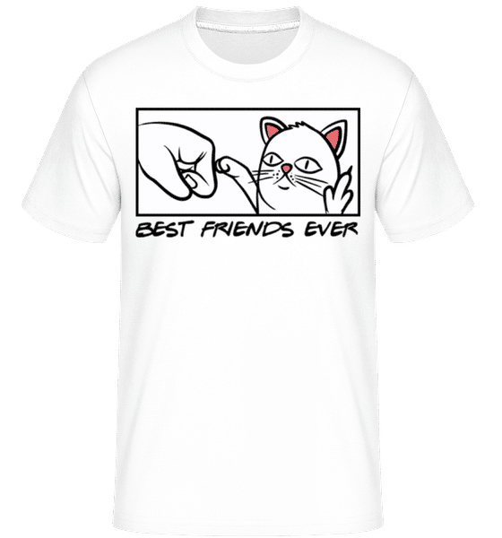 Aperçu: Best Friends Ever -  T-Shirt Shirtinator homme - Blanc - Devant