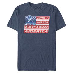 Marvel - The Falcon and the Winter Soldier - Captain America Captain Walker - Men's T-Shirt