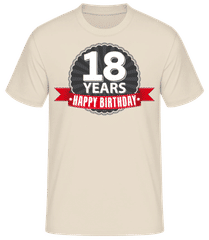 18 Years Birthday · Männer Basic T-Shirt