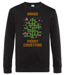 Merry Christmas Ugly Mario · Sudadera estándar para hombre