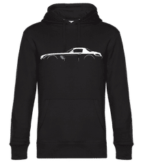 'Mercedes SLS AMG GT' Silhouette · Men’s Standard Hoodie