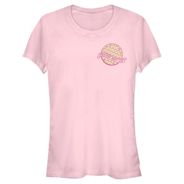 Aperçu: Netflix - Stranger Things - Waffle Pocket - Femme T-shirt - Rose - Devant
