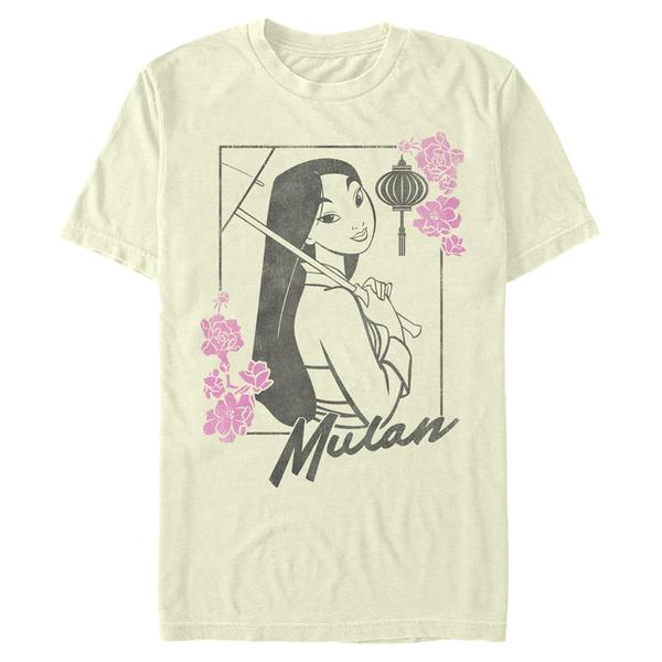Disney - Mulan - Mulan Pretty - Homme T-shirt - Crème - Devant