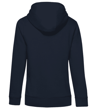 Frauen Standard Sweatjacke - Marine - Hinten