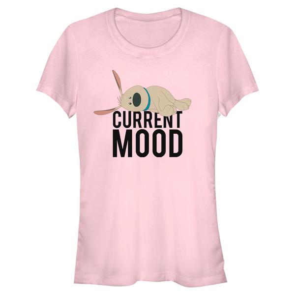 Aperçu: Disney - Mulan - Little Brother Current Mood - Femme T-shirt - Rose - Devant