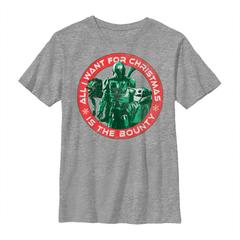 Star Wars - The Mandalorian - Group Shot Christmas Child - Christmas - Kids T-Shirt