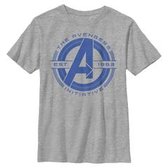 Marvel - Avengers - Logo Avengers Initiative - Kinder T-Shirt