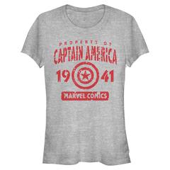 Marvel - Captain America Captains Property - Mujeres Camiseta