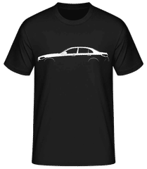 'Mercedes-Benz C-Class W206' Silhouette · Männer Basic T-Shirt