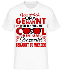 Viel Zu Cooler Opa · Männer Basic T-Shirt