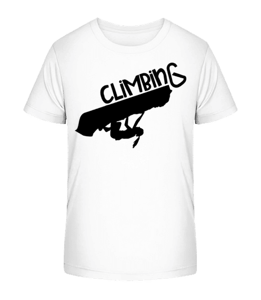 Aperçu: Climbing - T-shirt bio Enfant Stanley Stella 2.0 - Blanc - Devant
