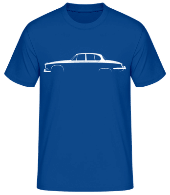 'Jaguar 420' Silhouette - T-shirt standard Homme - Bleu royal - Devant