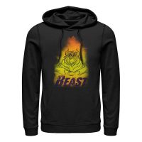Disney - Beauty & the Beast - Zvíře - Unisex Hoodie - Black - Front