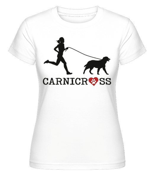 Aperçu: Carnicross -  T-shirt Shirtinator femme - Blanc - Devant