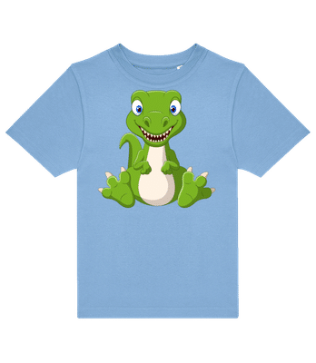 Dinosaure Vilain - T-shirt enfants B&C - Bleu clair - Devant