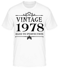 Vintage 1978 Perfection · Camiseta para hombre B&C