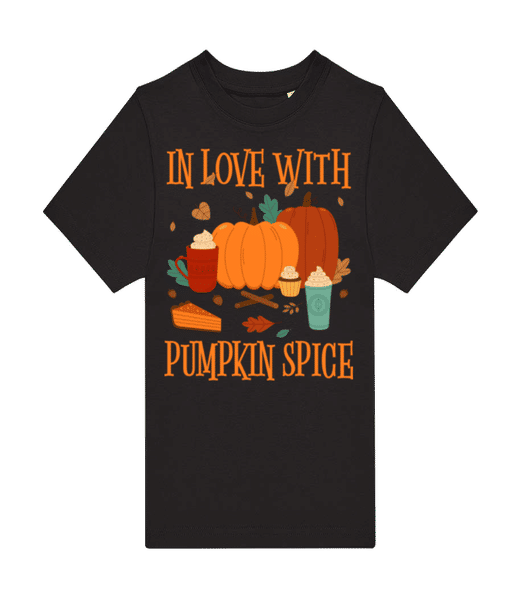 Aperçu: Pumpkin Spice - T-shirt homme B&C - Noir - Devant