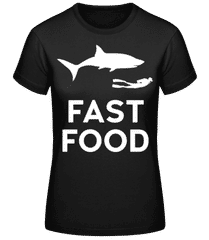 Fast Food Diver · Frauen Basic T-Shirt